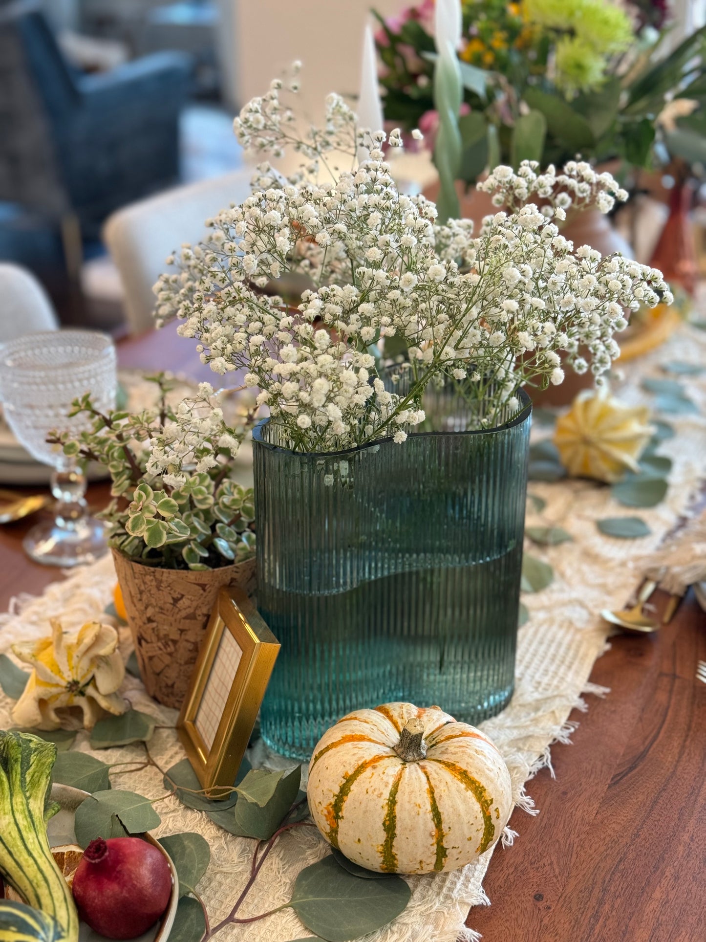 Earthen Glow Tablescape