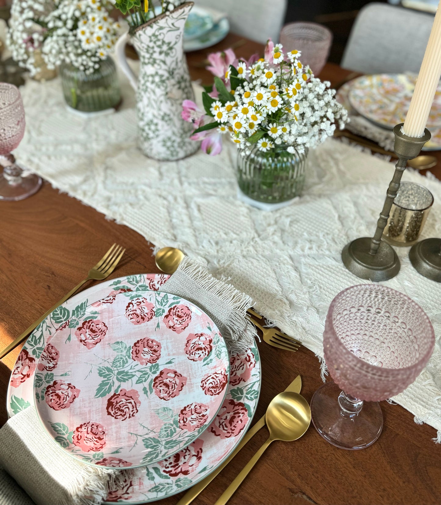 Vintage Bloom Tablescape